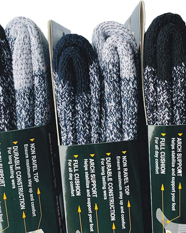 Marino Wool Socks Men 6 Pairs Premium Thermal Socks Insulated for Cold Weather Comfortable Warm Winter Socks