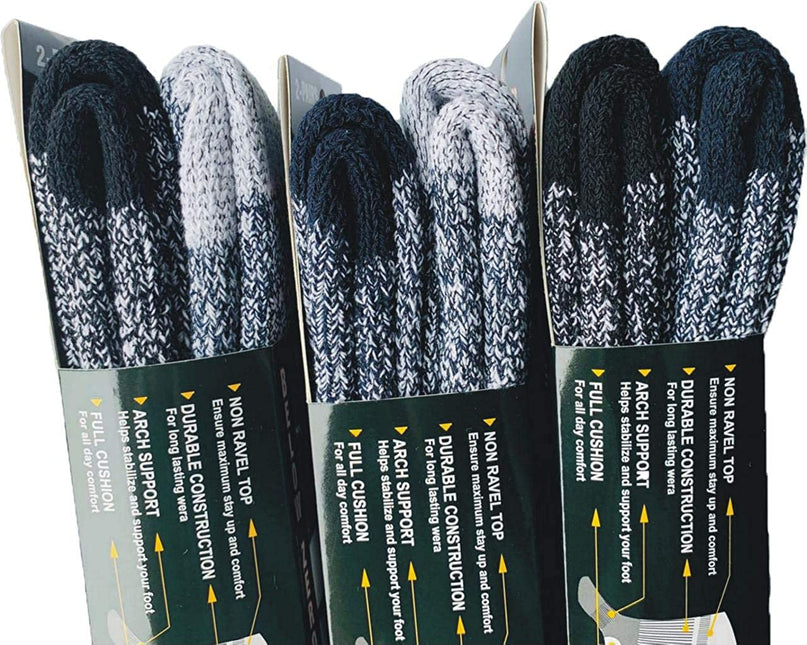 Marino Wool Socks Men 6 Pairs Premium Thermal Socks Insulated for Cold Weather Comfortable Warm Winter Socks
