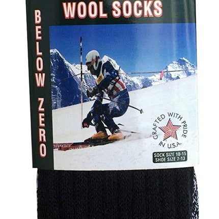 Marino Wool Socks Men 6 Pairs Premium Thermal Socks Insulated for Cold Weather Comfortable Warm Winter Socks