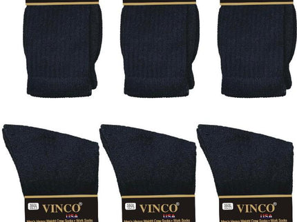 Men’s Casual Cotton Crew Socks for All Purpose Work Sports 12 pairs Bulk & Wholesale