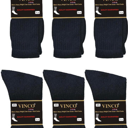 Men’s Casual Cotton Crew Socks for All Purpose Work Sports 12 pairs Bulk & Wholesale