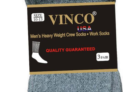 Men’s Casual Cotton Crew Socks for All Purpose Work Sports 12 pairs Bulk & Wholesale