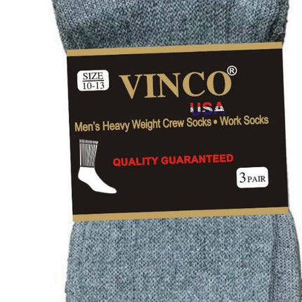 Men’s Casual Cotton Crew Socks for All Purpose Work Sports 12 pairs Bulk & Wholesale