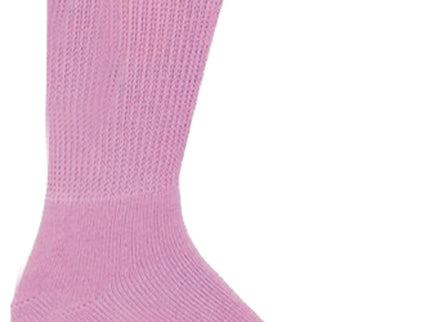 Diamond Star Diabetic Socks Combed Cotton Women's Crew Socks Health Circulatory Physicians Approved Non Binding Top 6 Pack 9-11 Mixed Color