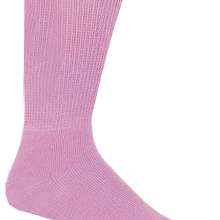 Diamond Star Diabetic Socks Combed Cotton Women's Crew Socks Health Circulatory Physicians Approved Non Binding Top 6 Pack 9-11 Mixed Color