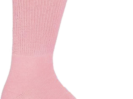 Diamond Star Diabetic Socks Combed Cotton Women's Crew Socks Health Circulatory Physicians Approved Non Binding Top 6 Pack 9-11 Mixed Color
