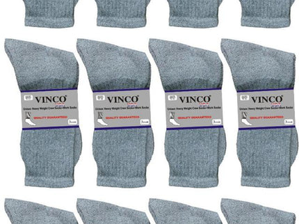 Men’s Casual Cotton Crew Socks for All Purpose Work Sports 12 pairs Bulk & Wholesale
