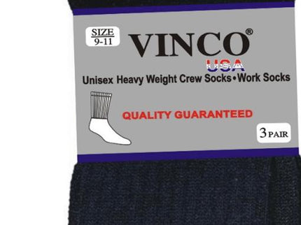Men’s Casual Cotton Crew Socks for All Purpose Work Sports 12 pairs Bulk & Wholesale
