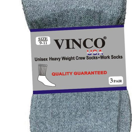 Men’s Casual Cotton Crew Socks for All Purpose Work Sports 12 pairs Bulk & Wholesale