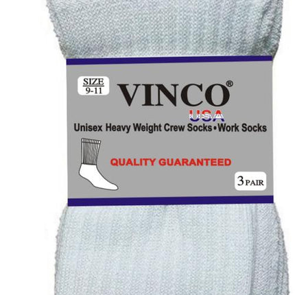 Men’s Casual Cotton Crew Socks for All Purpose Work Sports 12 pairs Bulk & Wholesale