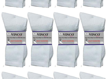 Men’s Casual Cotton Crew Socks for All Purpose Work Sports 12 pairs Bulk & Wholesale
