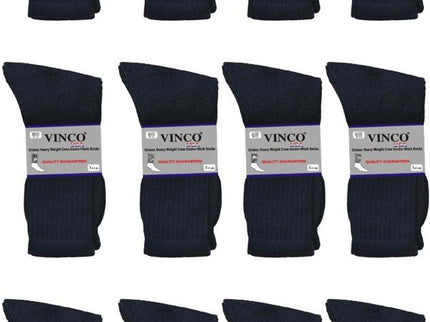 Men’s Casual Cotton Crew Socks for All Purpose Work Sports 12 pairs Bulk & Wholesale