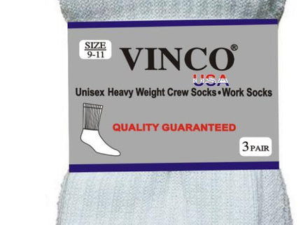 Men’s Casual Cotton Crew Socks for All Purpose Work Sports 12 pairs Bulk & Wholesale