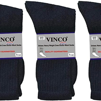 Men’s Casual Cotton Crew Socks for All Purpose Work Sports 60 pairs Bulk & Wholesale ( 9-11 Black )