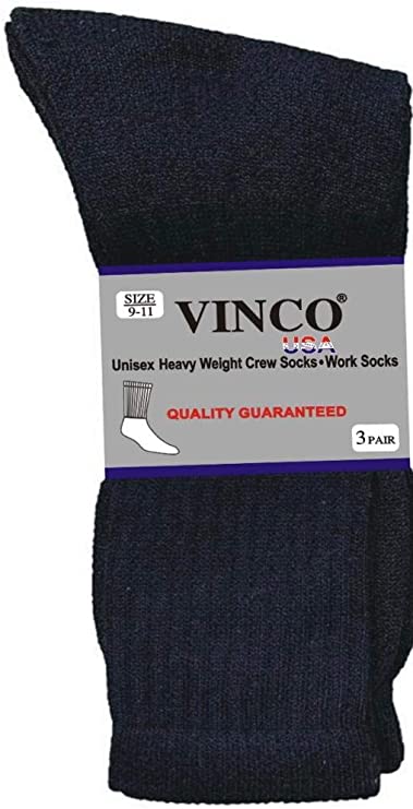 Men’s Casual Cotton Crew Socks for All Purpose Work Sports 60 pairs Bulk & Wholesale ( 9-11 Black )