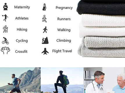 3-6-12 Pairs Diabetic Socks, Non-Binding Circulatory Cushion Cotton Crew Diabetic Socks for Men Women White Size 10-13
