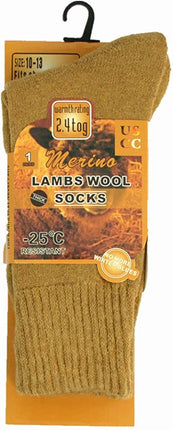 Marino Wool Socks Men 6 Pairs Premium Thermal Socks Insulated for Cold Weather Comfortable Warm Winter Socks