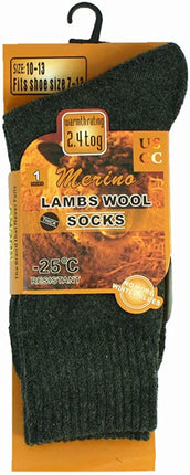 Marino Wool Socks Men 6 Pairs Premium Thermal Socks Insulated for Cold Weather Comfortable Warm Winter Socks
