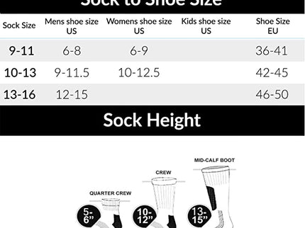 12 Pairs Pack Heavy Duty Thermal TUBE Winter Socks Ultra Warm Thick Boot Socks Fits Size 9-15 Men;s / Women;s