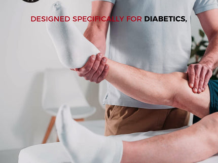 Diabetic Ankle Socks, Non-Binding Circulatory Doctor Approved Cushion Cotton Quarter Socks for Men’s Women’s 3,6,12 Pack