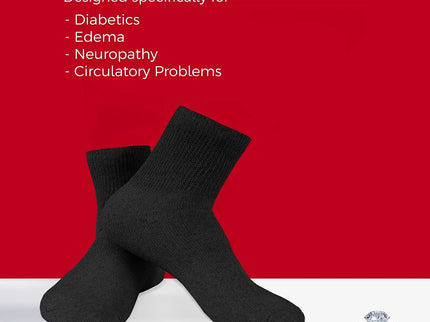 3-12 Pairs Men Women Circulatory Health Diabetic Ankle Quarter Socks  9-11 10-13 13-15