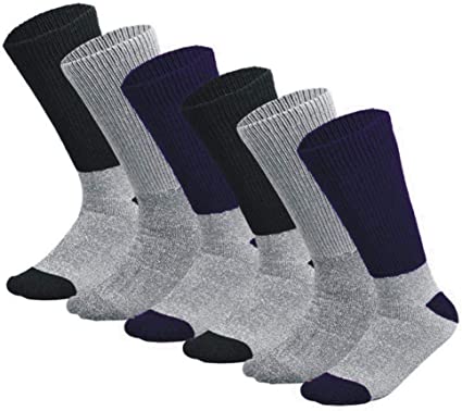 3, 6 or 12 Pairs Pack Doctor Recommend Thermal Diabetic Crew Soft Cotton Socks Keep Foot Warm Non-Binding Top